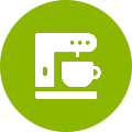 Equipment Icon Coffee equipment icon