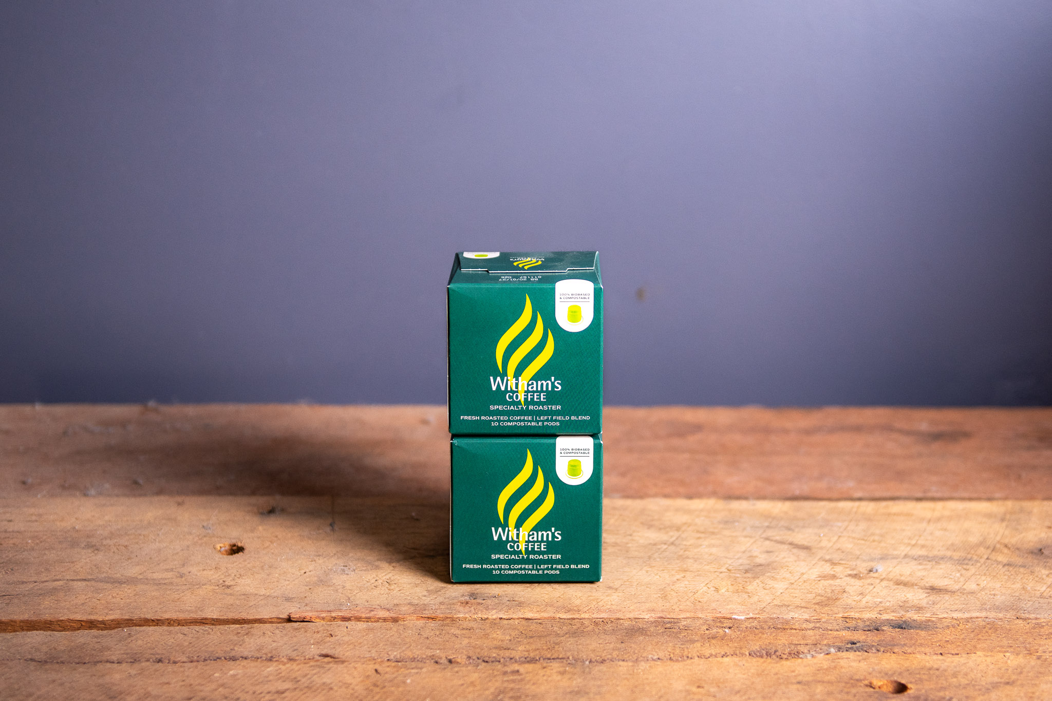 Witham's Coffee Capsules (Pods) - Left Field Blend 10 Pack