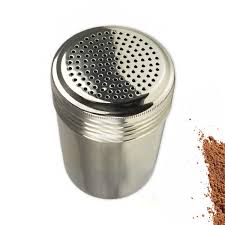 Cocoa Shaker [Stainless Steel] {Course or Fine}
