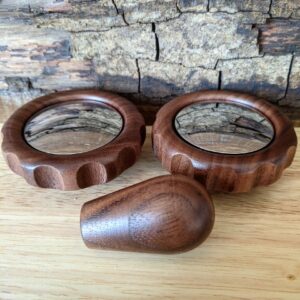 Walnut Wood Accessories Kit for Rocket Machines