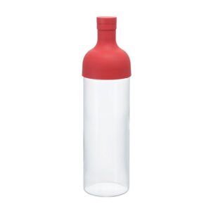 Hario® - Cold Brew Tea ‘Filter in Bottle’ (750ML) [RED]