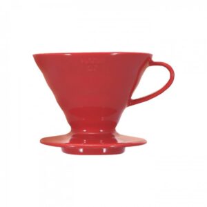 Hario® - V60 Dripper [Red] Porcelain